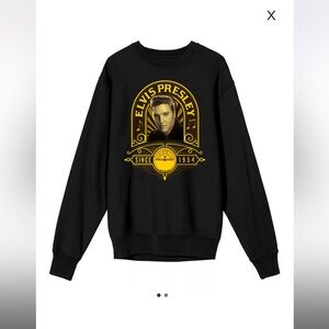 Men's Sun Records Elvis Presley Long Sleeve Graphic Tee